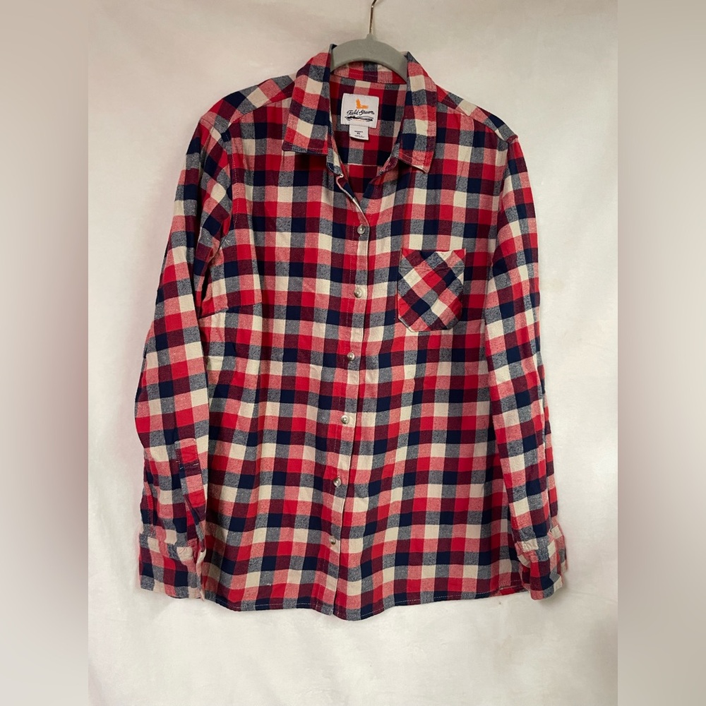 Field and Stream Women's Plaid Flannel Shirt